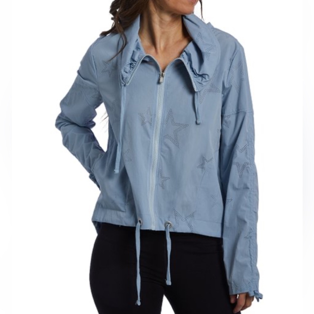 Nanette Lepore Estrella stars windbreaker jacket